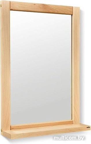 Sheffilton Альберо SHT-М2 с полкой (прозрачный лак)