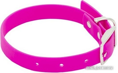 Ошейник Каскад Из биотана 30115302-12 (матовый, розовый)