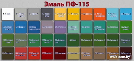 Эмаль LIDA Optima ПФ-115 20 кг (желтый)