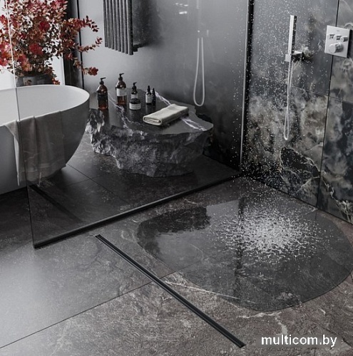 Трап/канал Roxen Black Slim 91070-60