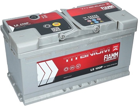 Автомобильный аккумулятор FIAMM Titanium Pro (100 А&middot;ч)