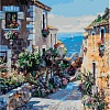 Картина по номерам Белоснежка Городок на побережье Коста-Брава 800-ASV