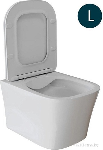 Унитаз подвесной Wave Promo (белый глянец)