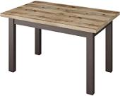 Кухонный стол Senira Кастусь 120-160x75 (береза сандал/венге)