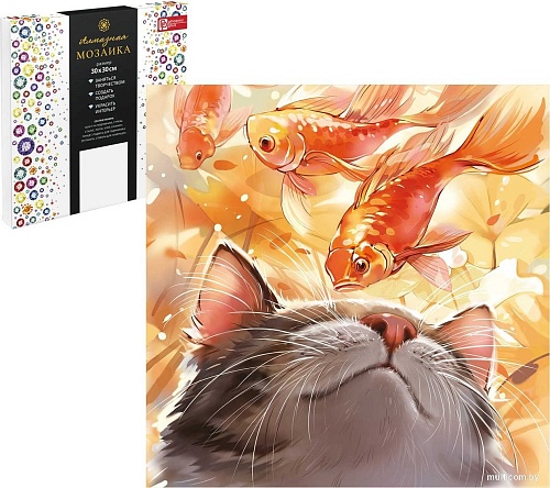 Феникс+ Кот с рыбами 68615