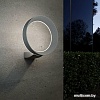 Уличный настенный светильник Elektrostandard Techno LED Ring 1710 (серый)