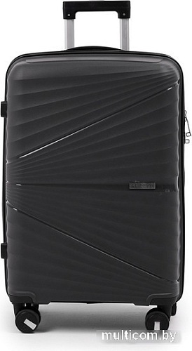 Чемодан-спиннер Pride PP-9702 (S, темно-серый)