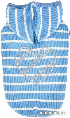 Футболка Pinkaholic Mamours с капюшоном NATA-TS7565-BL-M (голубой)