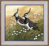 Набор для вышивания Золотое руно Чибисы З-058