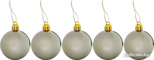 Елочная игрушка Золотая сказка 591129 (золото/перламутр)