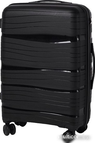 Чемодан-спиннер Pride PP9802 (M, черный)