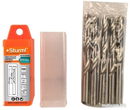 Набор оснастки Sturm 1055-04-10S5-SS5 (5 предметов)