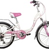 Детский велосипед Novatrack Butterfly 6.V 20 2022 20SH6V.BUTTERFLY.PN22 (белый/розовый)