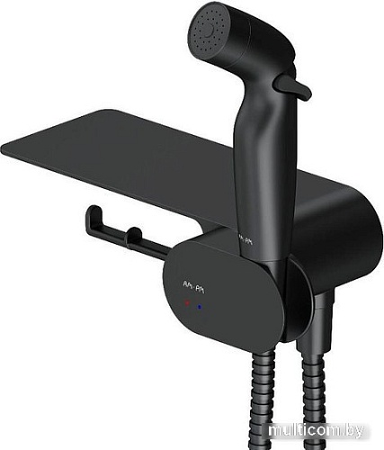 Унитаз подвесной AM.PM Gem CK90H0303B (черный с гигиеническим душем)