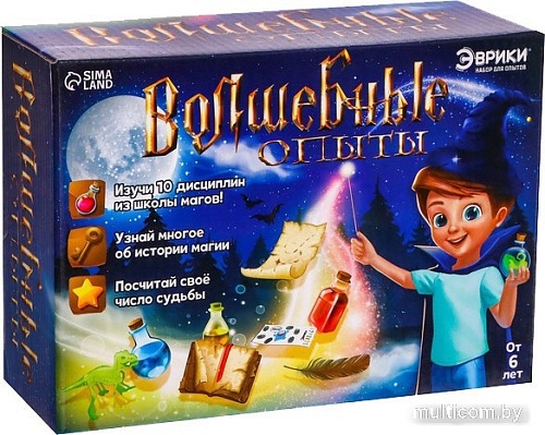 Набор для опытов Эврики Волшебные опыты 7818617