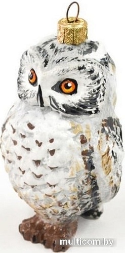 Елочные игрушки Грай Сова ЕГ-10 (белый)