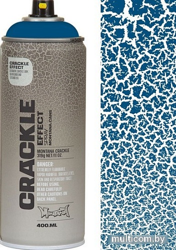 Краска Montana Crackle EC5010 418440 0.4 л (gentian blue)