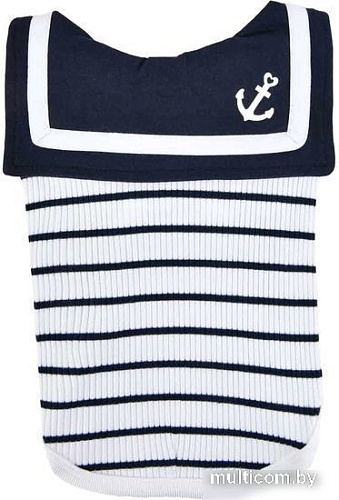 Футболка Pinkaholic Cordelia NAUA-TS7601-OW-L (в полоску, белый)