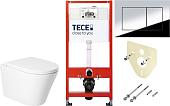 Унитаз подвесной Saniteco KW-9005W + TECE Kit 9400412