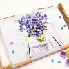 Набор для вышивания Овен Голубые виолы 1006