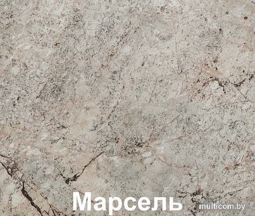 Шкаф напольный Кортекс-мебель Корнелия Мара НШ80р3ш (красный-марсель)