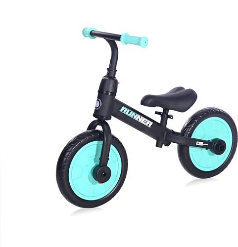 Детский велосипед Lorelli Runner 2 в 1 (бирюзовый)