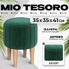 Пуфик Mio Tesoro Амма круглый (зеленый №33)