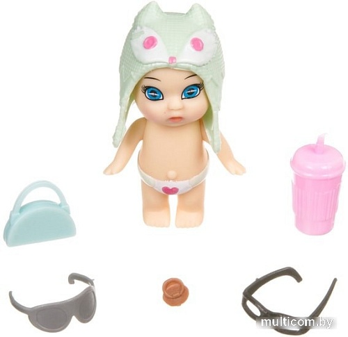Кукла Bondibon OLY в банане в шапочке-ушанке ВВ3841
