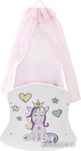 Кроватка для кукол Paremo Мимими Крошка Мили мини PFD120-122M