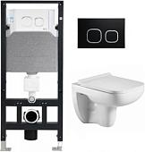 Унитаз WeltWasser Amberg 506+Kehlbach 004 GL-WT+Amberg RD-BL