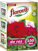 Удобрение Florovit Для роз и цветущих кустарников 100 дней (1 кг)