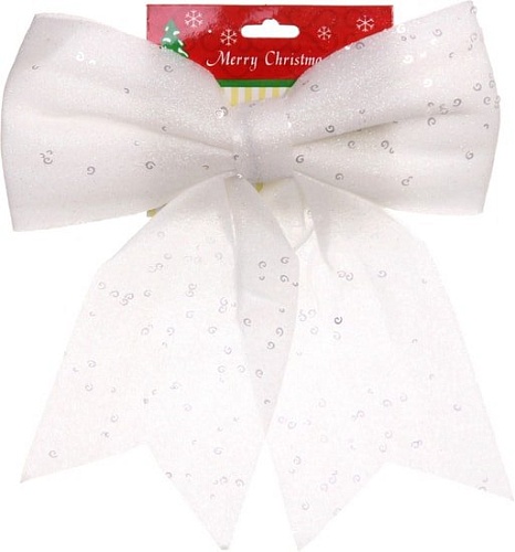 Елочная игрушка Серпантин Белоснежка (белый) 185-0311