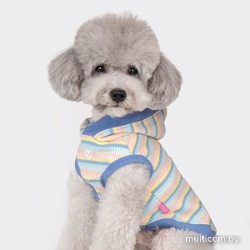 Футболка Pinkaholic Maire с капюшоном NAWA-TS7710-BL-S (синий)