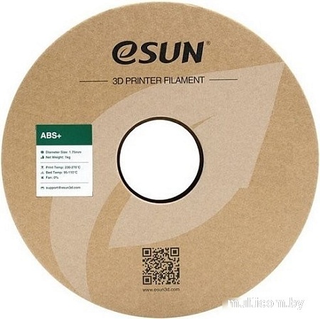 Пластик eSUN ABS ABS-P175WW1 (1.75мм, 1кг, теплый белый)