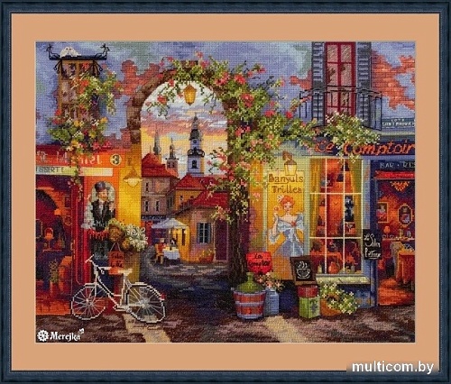 Набор для вышивания Merejka Французское кафе K-227