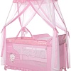 Манеж-кровать Lorelli Magic Sleep 2022 (спелая роза, мишка балерина)