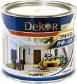 Эмаль Dekor ПФ-115 (белый, 0.8 кг)