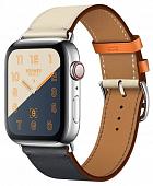 Часы Apple Watch Herm?s Series 4 GPS + Cellular 40mm Stainless Steel Case with Leather Single Tour