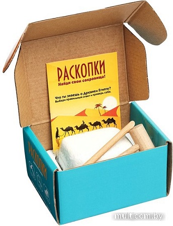 Набор для опытов Bumbaram Набор для проведения раскопок. Древний Египет BUM-dig-24