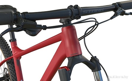 Велосипед Stark Hunter 27.2 HD S 2025 HQ-0017837 (красный матовый/черный, разобранный)