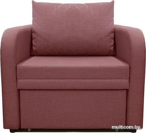 Кресло-кровать Brioli Пино Т (рогожка, J10 сиреневый)