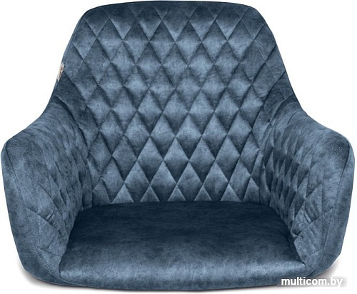 Стул с подлокотниками Sheffilton SHT-ST38/S65 (синий пепел/венге)