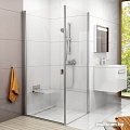 Душевая стенка Ravak CPS 90 (серебристый/прозрачное)