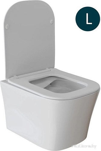 Унитаз подвесной Wave Promo (белый глянец)