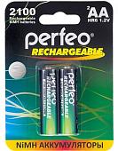 Аккумуляторы Perfeo AA2100mAh/2BL 2шт