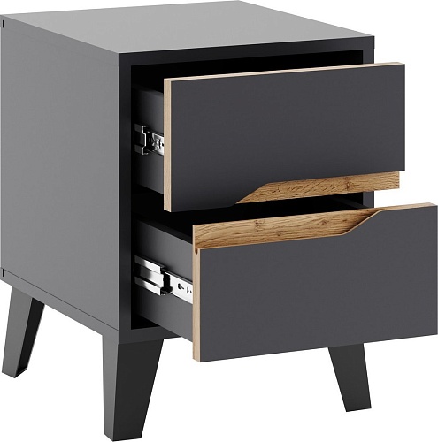 Тумба ЭлиГард Eyva 2S (графит)