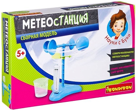 Набор для опытов Bondibon Науки с Буки Метеостанция ВВ2589