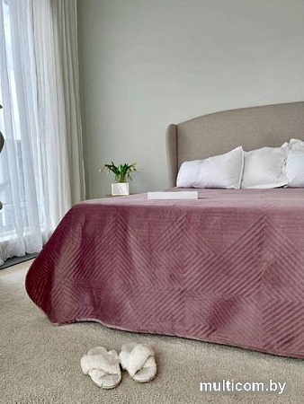 Покрывало Belezza Dubai 200x220 (пыльно-розовый)