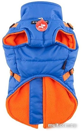 Шлейка-жилетка Puppia Mountaneer ll PAPD-VT1366-RB-L (голубой)