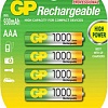 Аккумуляторы GP AAA 1000mAh 4 шт. (100AAAHC)